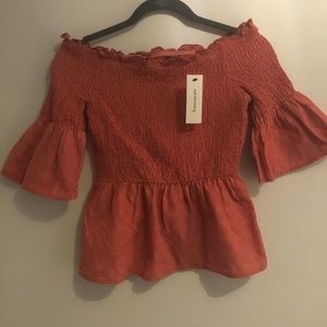 Top off-the-shoulder